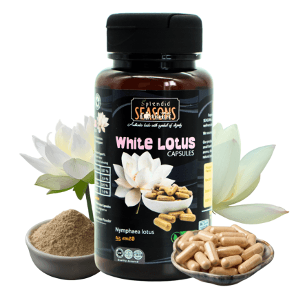 White Lotus Capsules - Natural Food Supplement